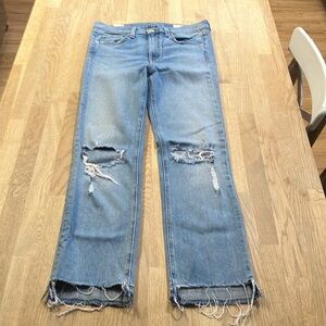 RAG & BONE/JEAN HIGH RISE SKINNY RIPPED WOMEN’S JEANS SIZE 27